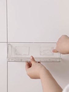 ชั้นวางของ ชั้นวางติดผนัง สำหรับห้องน้ํา ห้องนอน ห้องครัว ชั้นอเนกประสงค์ ชั้นติดผนัง ไม่ต้องเจาะผนัง