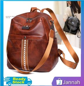 Jannah Beg Galas Remaja Wanita Lelaki Sekolah ( Men Women Row Classic Travel Bagpack Student School Sport Bag ) 1R2