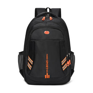 Nylon Oxford Cloth Backpack Large Capacity Multi-Layer Student Schoolbag Travel Bag Men All-Match Commute Backpack