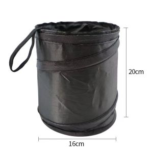 FOLDABLE CAR TRASH DUSTBIN Container Car Dustbin Storage Bucket Car Van Lorry