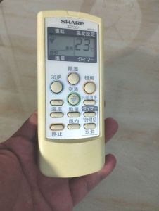 Điều khiển từ xa cho máy điều hòa SHARP A651JB hàng si Nhật