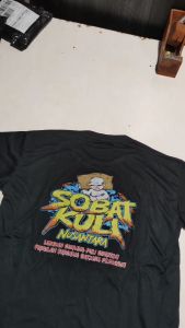 Kaos Pria BR Sobat Kuli Baju Distro Keren Katun Tc30s Murah Sablon