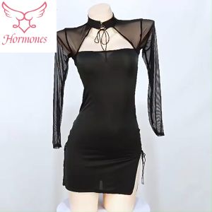 Hormones💞💞 ชูดคอสเพลย์กี่เพฤกษม เส็นเส้นเซ็กซี่ร่องกระโปรง ชูดนอนไม่ได้นอน ส่งจากไทย