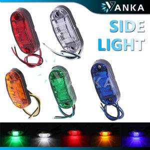 Vanka Led Light For Car Truck 12v 24v Oval Clearance Side Lamp Trailer External Lighting Taillight
