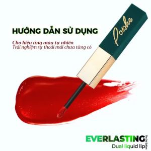 [MUA 2 ĐƯỢC 4] Son Posshe Siêu Lì 2 Đầu Không Trôi - Mua 2 Cây Tặng Kem Má Hồng + Son Dưỡng Và Sáp Tẩy Trang 2in1 Chính Hãng