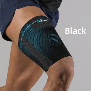 VBOSI 1 Piece Anti Slip Compression Thigh Sleeve – Breathable Sports Support for Running Gym & Daily Use for Men Women