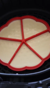 5 Cavity Heart Shaped Triangle Silicone Mold Mould For Waffle Cake Soap Candle