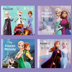 Frozen Elsa Queen Coloring Drawing Book Set 4 Pieces