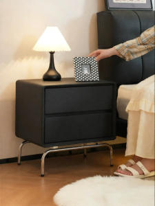 Italian Minimalist Bauhaus Vintage Bedside Cabinet