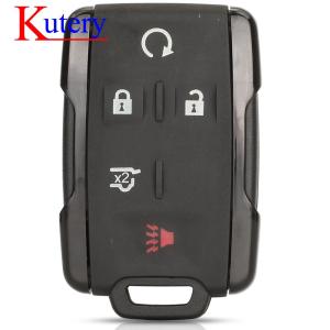 Jingyuqin New 5pcs M3N32337100 315MHZ Remote Control Car Key For Chevrolet Colorado Silverado Suburban GMC Canyon Sierra Yukon