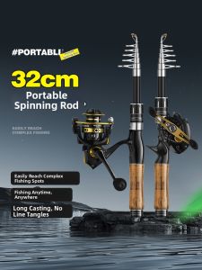 HEIZHU | Mini Telescopic Spinning Rod