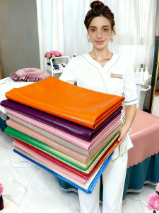 Leather Waterproof Oil-Proof Bed Sheets Beauty Salon Health-Preserving Massage Body Shape Bodybuilding Physiotherapy Dirt-Proof Moisture-Proof Multi-Purpose Leather Cushion