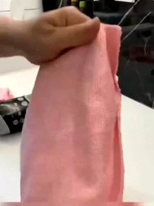 Multi-use Microfiber Dishcloth Roll Reusable Kitchen Cleaning Cloth Lint Free Absorbent Rag for Home Kitchen & Bathroom
