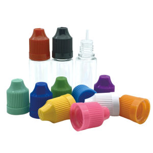 100pcs PET 10ml Plastic Dropper Empty E Liquid Bottle With Childproof Lid And Long Tip Eye Needle Vial