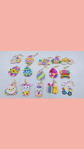SG Specool® DIY Diamond Painting Hand Made Key Chain Blind Box Childrens Educational Toys Mermaid/Unicorn