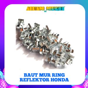 10 PCS BAUT REFLEKTOR HONDA BEAT SATU SET BAUT REFLEKTOR HONDA SUPRA REVO VARIO SCOOPY BAUT REFLEKTOR DEPAN SETELAN LAMPU DEPAN
