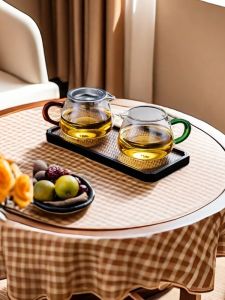 Mini Colorful Handle Glass Public Cup High Borosilicate Heat Resistant Cold Resistant Stainless Steel 304 Filter Net Integrated 200ml