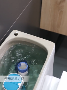 SG Toilet Bowl Deodorizer Gel 200g Flower Scented Antibacterial 3 months continuous use Toilet Cleaning Gel Toilet Cleaning Spirit Blue Bubble Deodorize