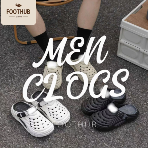 FOOTHUB Sandal Mens Trendy Summer Outer Wear Dual-Use All Match Anti-Slip Thick Sole Beach Comfortable Shoes For Men