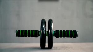 ล้อออกกำลังกาย ล้อหน้าท้อง ล้อลูกกลิ้งเล่นกล้ามท้อง ล้อบริหารหน้าท้อง 14 นิ้ว wheel work out roller ออกกำลังกาย