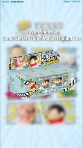 ROCK Crayon ShinChan Comic Series Fridge Magnets Blind Box (蜡笔小新)