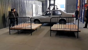 Iron bed steel frame bed bedroom bed metal bed frame modern simple single bed/double bed/queen bed size