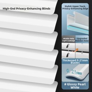 Easy-Install Light Blocking Blinds