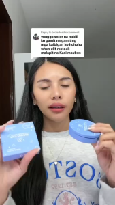 SAK Matte Pressed Powder with Mirror 12H Oil Control On-the-Go Flawless Finish Easy Concealer Application Waterproof FDA Approved Various Colors
