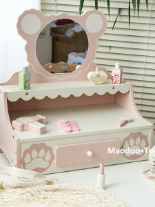 Bộ Đồ Chơi Bàn Trang Điểm Công Chúa 3-6 Tuổi Gỗ