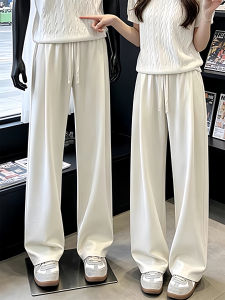 LIUBU | Silk-like Drape Loose Trousers
