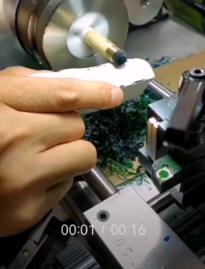 Kamui Clear blue Billiard Cue Tip - Single Tip 14mm M,H,S