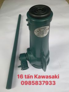 Kích ren 16 tấn Kawasaki Nhật tại Máy cầm tay NTT bảo hành dài hạn dùng nâng hạ các thiết bị an toàn hiệu quả