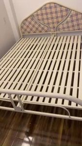 Giường sắt giá rẻ cao cấp lắp ráp sơn tĩnh điện 80cmx2m1mx2m1m2x2m đến 1m8 dài 2m HCMBDĐN