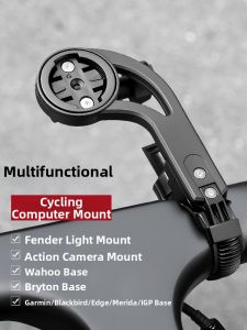 TOOKTRO | Bike Mount Combo For Computer and Light Handlebar Extension