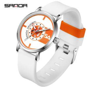 SANDA New Top Luxury Brand Fashion Mens Watches Waterproof Quartz Classic Simple Wrist Watch