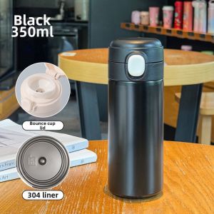 304 Stainless Steel Vacuum Insulated Straw Cup for Female Students