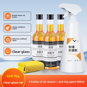 HELLOLEIBOO | Leibon Windshield Oil Film Cleaner Strong Glass Window Cleaning Agent Effortlessly Removes Oil Film For Cars 100mL-200mL