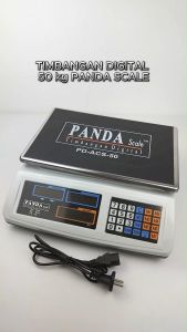 Timbangan Digital Buah Laundry Paket Sembako Telur 50kg Akurasi 0.005kg PANDA SCALE