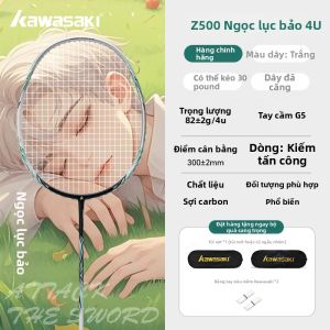 KAWASAKI | Vợt Cầu Lông Siêu Nhẹ Từ Sợi Carbon