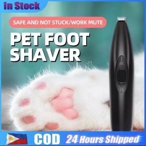 Pet Foot Hair Trimmer Electric Pet shaver Pet foot Hair push Dog/Cat Grooming Razor USB rechargeable cat and dog electric push foot hair trimmer