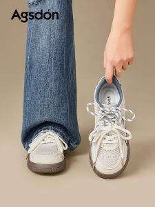 Agsdon | Thick Sole Casual Increasing White Net Surface Shoes