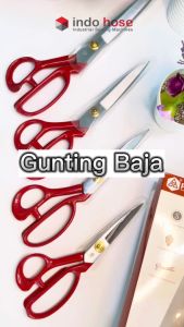 Indohose PIN 1094 Gunting Kain Jahit Baja Profesional Tajam - 9 inch