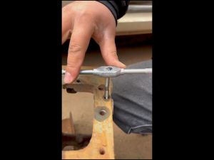 12PCS Threading Tap and Die Set Metric hand tap set threading Tool hand tap tools threader tool set Adjustable Tap Wrench