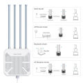 WAVLINK AX3000 Outdoor Penguat Sinyal WiFi Repeater Jarak Jauh Alat AX1800 WiFi Mesh Range Extender. 