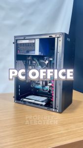 PC RAKITAN CORE I5 | SSD 256 GB | HDD 500 GB | LED 19 INCH LENGKAP TERMURAH UNTUK OFFICE DAN ONLINESHOP\\n\\n Spesifikasi PC RAKITAN CORE I5 Lengkap Termurah\\n\\n Komponen Utama\\n\\nPC RAKITAN INTEL CORE I5 RAM 8GB HDD 500GB LED 19 INCH LENGKAP TERMURAH merupakan pilihan tepat bagi Anda yang mencari PC lengkap untuk produktivitas. Berikut adalah spesifikasi utama dari PC RAKITAN CORE I5:\\n\\n- Motherboard: H55 SOCKET 1156\\n- Prosesor: Intel Core i5\\n- Fan Processor\\n- RAM DDR3: 4 GB PC 12800\\n- SSD: 128 GB / 256 GB (pilih varian)\\n- Hardisk Seagate: 500GB SATA\\n- Sound Card + Lan Card On Board\\n- Intel HD Graphic\\n- Cassing STD\\n- PSU STD\\n- LED 19 INCH\\n- Keyboard & Mouse RGB\\n- Free Speaker Eksternal\\n\\n Garansi dan Keaslian Produk\\n\\nSemua komponen PC RAKITAN CORE I5 baru dan bergaransi selama 1 tahun. Dapatkan produk yang asli dan original di Toko AeroTech Computer.\\n\\n Manfaat PC RAKITAN CORE I5 untuk Bisnis Online dan Kantor\\n\\n Produktivitas Tinggi dengan Intel Core i5\\n\\nIntel Core i5 adalah prosesor yang dirancang untuk meningkatkan produktivitas dan efisiensi. Prosesor ini mampu menjalankan aplikasi bisnis online dan kantor dengan lancar, memastikan Anda dapat bekerja dengan efektif.\\n\\n SSD 256 GB & HDD 500 GB: Kapasitas Penyimpanan yang Cukup\\n\\nSSD 256 GB dan HDD 500 GB memberikan kapasitas penyimpanan yang cukup untuk menyimpan data bisnis online dan kantor Anda. SSD memastikan waktu booting yang cepat, sementara HDD menyediakan ruang penyimpanan tambahan untuk file dan data.\\n\\n Layar LED 19 INCH: Desain Ergonomis untuk Kantor\\n\\nLayar LED 19 INCH memiliki desain ergonomis yang cocok untuk penggunaan di kantor. Layar ini menawarkan resolusi tinggi dan sudut pandang yang luas, memastikan pengalaman visual yang nyaman bagi Anda.\\n\\n Instalasi dan Penggunaan\\n\\n Sistem Operasi dan Aplikasi yang Sudah Terinstal\\n\\nPC RAKITAN CORE I5 sudah dilengkapi dengan sistem operasi Windows 7/10 64 Bit dan aplikasi berikut:\\n\\n- Microsoft Office\\n- CorelDRAW\\n- Adobe Photoshop\\n- Sony Vegas\\n- IDM\\n- Mozilla Firefox\\n- Google Chrome\\n- Zoom\\n- TeamViewer\\n\\n Pengaturan dan Konfigurasi Awal\\n\\nUntuk memulai penggunaan PC RAKITAN CORE I5, ikuti langkah-langkah pengaturan dan konfigurasi awal berikut:\\n\\n1. Hubungkan semua komponen PC RAKITAN CORE I5\\n2. Pasang sistem operasi Windows 7/10 64 Bit\\n3. Instal aplikasi yang sudah disebutkan\\n4. Konfigurasikan pengaturan jaringan dan audio\\n\\n Tips Menggunakan PC RAKITAN CORE I5 dengan Efektif\\n\\nBerikut adalah beberapa tips untuk menggunakan PC RAKITAN CORE I5 dengan efektif:\\n\\n- Manfaatkan SSD 256 GB untuk aplikasi dan file yang sering digunakan\\n- Gunakan HDD 500 GB untuk menyimpan file dan data tambahan\\n- Optimalkan pengaturan Windows 7/10 64 Bit untuk kinerja maksimal\\n- Gunakan aplikasi yang sudah disebutkan untuk kebutuhan bisnis online dan kantor Anda\\n\\nDengan PC RAKITAN CORE I5, Anda dapat meningkatkan produktivitas dan efisiensi dalam bisnis online dan kantor Anda.\"