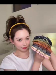 Murah Banget - Bando Sirkam Bentuk Gelombang Zigzag Wanita Model Korea / Bando Doff Model Zigzag / Bando Sirkam Murah / Bando Wanita