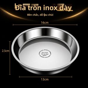 JXIEUM | Khay Hấp Inox Dạng Tròn Chất Lượng Thực Phẩm Cao Cấp