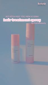 Xịt Dưỡng Chân Tóc Men Bia - Hỗ Trợ Mọc Tóc Cân Bằng pH Cho Tóc | Hair Treatment Spray | KATIEBEAUTY