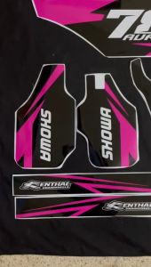 Stiker CRF 150L decal setiker CRF 150L stiker motor UNGU GRADASI SIMPLE D-I2-1351 D-I2-576 I2-931 I2-841 I2-999