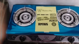 Butterfly Double Gas Stove LPG 8.4KW BGC-868F/305
